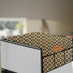 The Furnishing Tree Yellow Printed Refrigerator Cover-picture-29