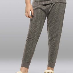 INFERNO Girls Cotton Ribbed Mid-Rise Thermal Bottoms-image-52