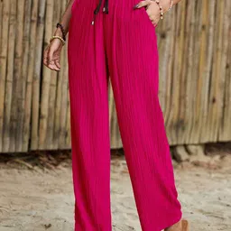 RAJOVATI Women Loose Fit Parallel Trousers-picture-49