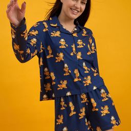 Sweet Dreams Women Cartoon Characters Printed Top & Shorts Night suit-image-31