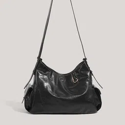 DressBerry PU Shopper Hobo Bag with Tasselled-image-90