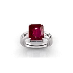 Todani Jems 13.25 Ratti Adjustable Unisex Ruby Ring-image-40