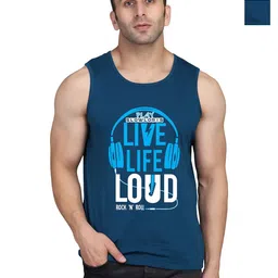 SLOWLORIS Men Typography 2 Printed Applique Slim Fit T-shirt-image-49