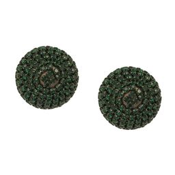 MINJI AND CO. Gold-Plated Artificial Stones Studded Circular Shaped Studs-image-42
