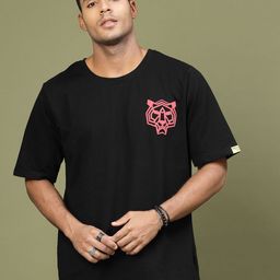 Metronaut Graphic Printed Oversized Pure Cotton T-shirt-picture-21