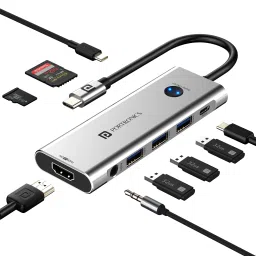 Portronics Latest Mport One 9-in-1 USB Hub With HDMI Port-28
