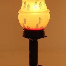 SOMIL Black Glass Cylinder Table Lamp-image-66