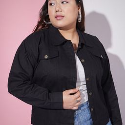 BUY NEW TREND Women Lightweight Denim Jacket-image-44