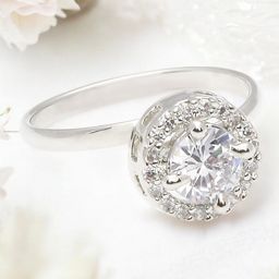 fabula American Diamond Studded Finger Ring-image-24