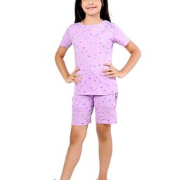 BAESD Girls Printed T-shirt with Shorts-image-48