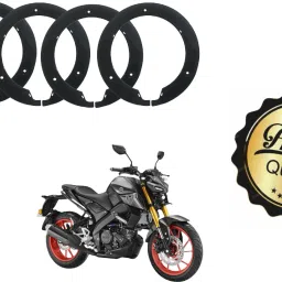 17 Inch Half Disc Pro Wheel cover Pack of 4 ( Black) For Yamaha MT -15 Wheel Cover For NA NA-image-83