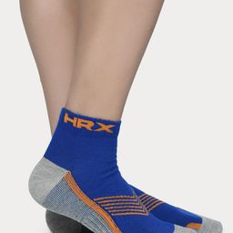 HRX by Hrithik Roshan Men Pack Of 3 Patterned Ankle Length Socks image 4