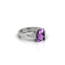 RRVGEM Unisex 7.25 Ratti 7.00 KT Amethyst Ring-image-49
