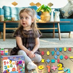 Kidology 31 Pieces Play Dough Tool Kit Puzzles Activity Toys and Games-8
