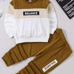ELPIXIE FASHION Colourblocked Clothing set-image-57