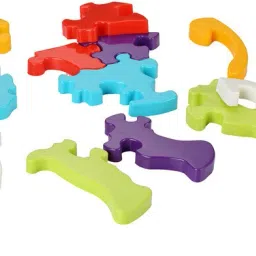 golden rose Elephant Shape Puzzle Building Blocks Non Toxic Block LC02.3105 Elephant Puzzle image 3
