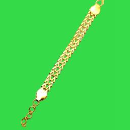Dynamic Retail Global Men Gold Link Bracelet-image-66