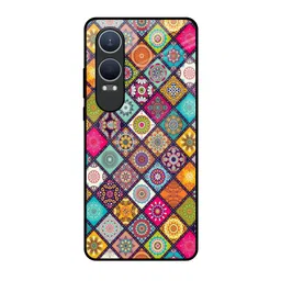 QRIOH Floral Printed OnePlus Nord CE4 Lite 5G Back Case Mobile Accessories-71