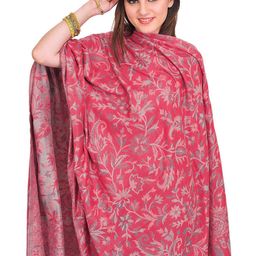 Exotic India Women Ethnic Motifs Woven Design Shawl-picture-41