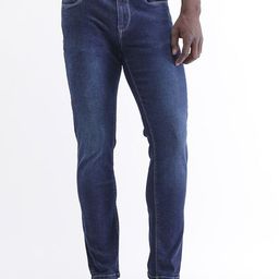 The Collection Men Slim Fit Mid-Rise Cotton Jeans-image-93