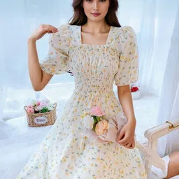 StyleCast Women Floral Print Fit & Flare Maxi Dress-picture-20