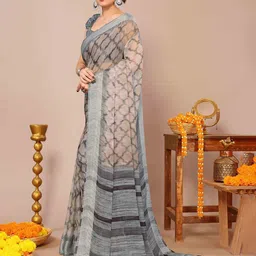 KALINI Poly Chiffon Saree-picture-20