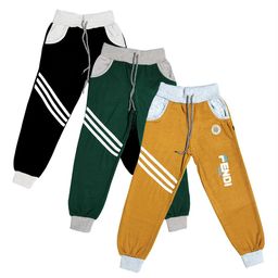 BAESD Boys Pack Of 3 Printed Joggers-image-69