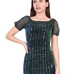 HAINAH Women Printed Sheath Dress-image-46