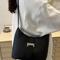 LULU & SKY PU Structured Shoulder Bag image 3