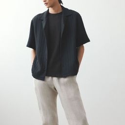 H&M Regular Fit Linen Trousers-picture-41
