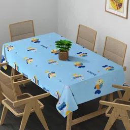 Arrabi Blue & White Printed8-Seater Table Cover-44