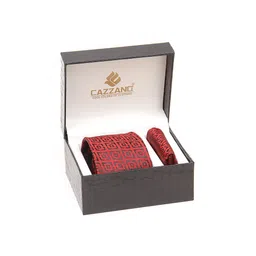Cazzano Men Accessory Gift Set Tie and Pocket Square-picture-37