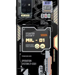 QRIOH Typography Printed Samsung Galaxy A51 Back Case Mobile Accessories-52