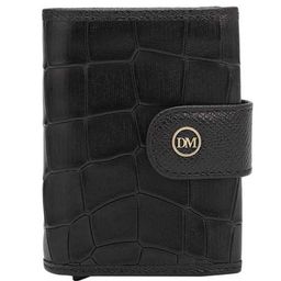 Da Milano Men Textured Quilted Leather Three Fold Wallet-33