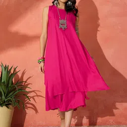 InWeave Women Regular Kurta with Palazzos-33