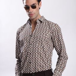 IVOC Men Slim Fit Printed Casual Shirt-picture-27