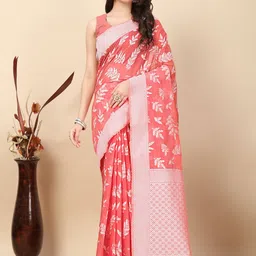 J 6 DESIGNER Women Woven Design Zari Banarasi Saree-picture-13