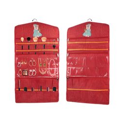Aura Red 2 Pieces Makeup Organisers-15