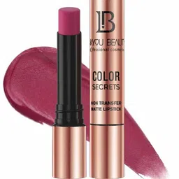 LAKYOU BEAUTY Color Secrets Non Transfer Matte Lipstick - Grape Wine B22-22
