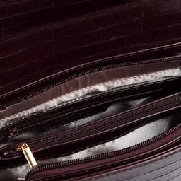 CODE by Lifestyle Women Textured Structured Handheld Bag image 5