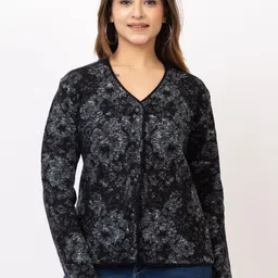 TWENTY ME Women Floral Woollen Cardigan-picture-17
