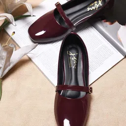 JM Looks Women Synthetic Ethnic Mules with Buckles Flats-46