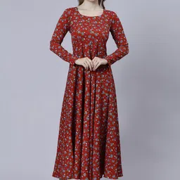 DHAKRE FASHION Women Quirky Checked Thread Work Kurta-picture-51