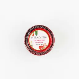 MYRA VEDA Strawberry Lip Balm With Cocoa & Shea butter - 8 g image 5
