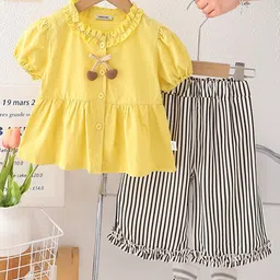 INCLUD Girls Top with Trousers-image-27