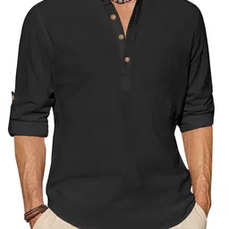 SQS Men Cotton Straight Kurtas-picture-15