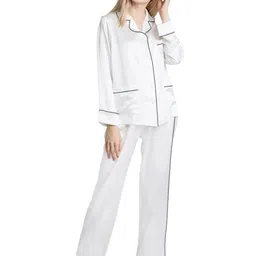 Bella Babe by SK Women Satin Night suit-picture-22