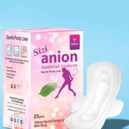 Sizi Ultra Thin Organic Cotton Sports Panty Liners - 25 Pcs-image-9