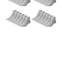 MUKHAKSH Grey Cotton Socks-image-78