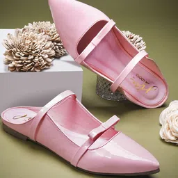 JM Looks Women Mules with Bows Flats-picture-25